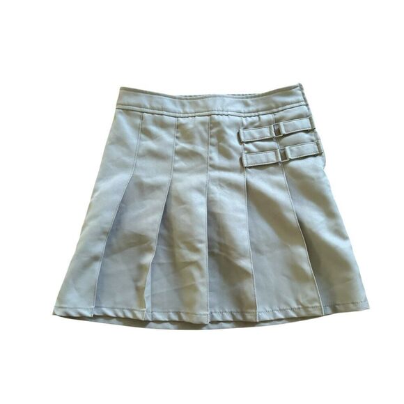 French Toast Girls School Uniform Skort Skirt Skater Khaki Girls 10 - Picture 2 of 7